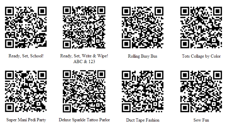 Special QR Codes - Lists - QR Codes